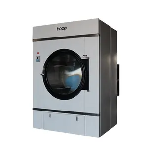 HOOP 20-100kg endüstriyel bez kuru elbise kurutma makinesi çamaşır çamaşır makinesi için satış elektrikli ısıtma buhar ısıtma