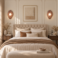 Lampe murale en marbre couleur personnalisée, noir et blanc, avec globe en verre opale, LED, pour salon, chambre à coucher, éclairage de projet décoratif