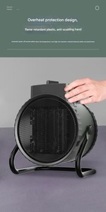 Calentador PTC Portátil de 2000W 2kw, 220V para Uso en Casa y Oficina, Seguridad contra Sobrecalentamiento, en Stock, Envío Rápido, Mejor Precio - Product Image 5