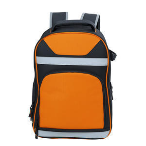 Sac à dos de série pour outils SJ0007, sangle réglable, fermeture éclair, grande capacité, design multi-poches - Product Image 1