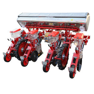 Sembradora de Precisión para Maíz de 4 Filas para Mini Tractor con Motor y Caja de Cambios para Cultivo de Maíz, Soja, Cacahuete y Algodón de Alta Productividad - Product Image 3