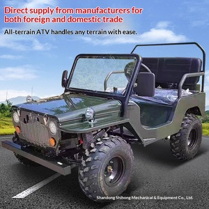 UTV Fuoristrada a Quattro Ruote Willis per Cross-Border, Moto da Fuoristrada, Kart All-Terrain, Motore a Benzina 110cc, Carico 300kg, Modello Beach - Product Image 4