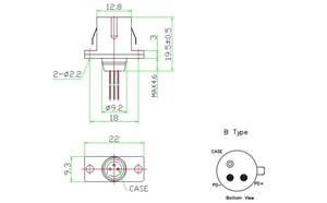 Modulador de fotodiodo pasivo <span class=keywords><strong>PON</strong></span> FTTH Rosa, puente de transmisión Catv, InGaAs SC, <span class=keywords><strong>Pin</strong></span> Coaxial, fotodetector de diodos - Product Image 3