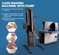 Machine à gâteau de conception nouvelle, ligne de production de gâteau d'anniversaire, prix