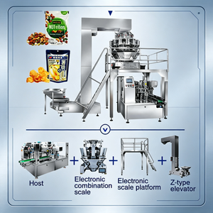 Máquina automática de envasado Doypack para azúcar, sal, chocolate, frijoles, carne de pollo, maíz inflado y otros productos. - Product Image 2