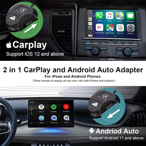 Không dây Carplay Adapter Auto Dongle Adapter cho Apple iPhone Android âm thanh Splitter chuyển đổi cho xe chơi có dây không dây - Product Image 3