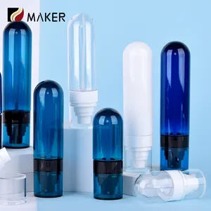30ml 50ml 80ml 100ml PETG Plastic Empty Skincare Cosmetic Spray Mist Bottle Biodegradable Upside Down Lotion Pump Sprayer Bottle