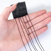 Fournisseurs de Chaînes pour Bijoux DIY, Chaînes en Acier Inoxydable Couleur Or et Argent, Chaîne à Maillons O, Accessoires de Colliers Câble
