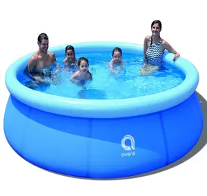 Groot huis indoor outdoor ronde opblaasbare volwassenen kinderen zwembad apparatuur