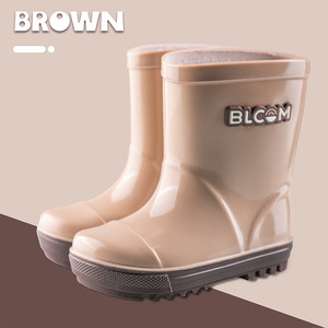 Chaussures d'eau écologiques originales japonaises et coréennes pour enfants, hommes et femmes, bottes imperméables élastiques haut de gamme - Product Image 4