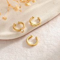 Clip boucles d'oreilles pour femmes créatif Simple C oreille manchette Non-Piercing boucle d'oreille ensemble tendance bijoux cadeau