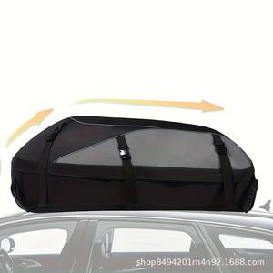 Sac de toit de voiture pliable en tissu Oxford 600D, best-seller d'Amazon, imperméable en PVC thermosoudé, housse de toit de voiture transfrontalière - Product Image 5