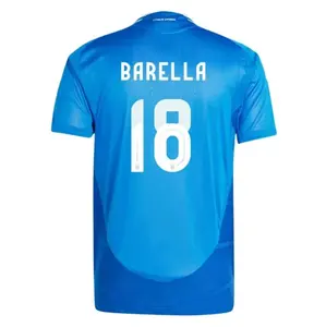 意大利24 25球衣意大利马利亚2024欧洲杯2025国家队足球衫男子儿童套装全套意大利125