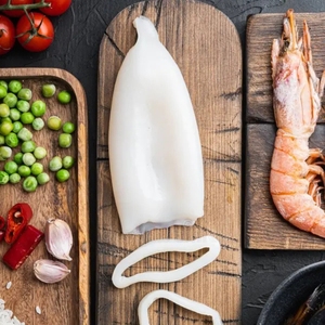 Premium Frozen <b>Cuttlefish</b> U1 Meat Wild Caught IQF Boneless Cleaned Seafood Wholesale Export Supply - Product Image 4