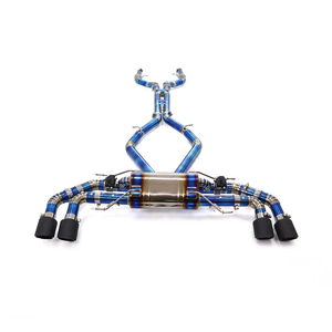 Système d'échappement Catback Valvetronic CSZ pour Alfa Romeo Giulia Quadrifoglio 2.9TT avec silencieux à soupapes - Product Image 1