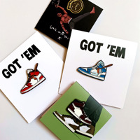 Pin de solapa de fabricante, chapa personalizada, suave y broche de Metal duro para zapatillas, Pin esmaltado