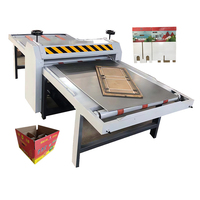 MQJ 15m/min snelheids papierverwerkingsmachine voor speciaal gevormde dozen, velvoedende plaatmachine, golfkartonverwerking