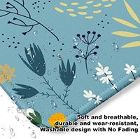 Tapis de souris carré Daisy Flower, finition ultra lisse, performance polyvalente, tapis de souris pour ordinateur de bureau
