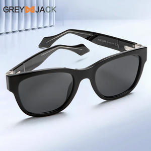 Gafas de sol grises Jack para mujer, UV400, polarizadas, montura metálica TR, lentes TAC, estilo ojo de gato, para viajes, moda, fiestas y conducción. - Product Image 2