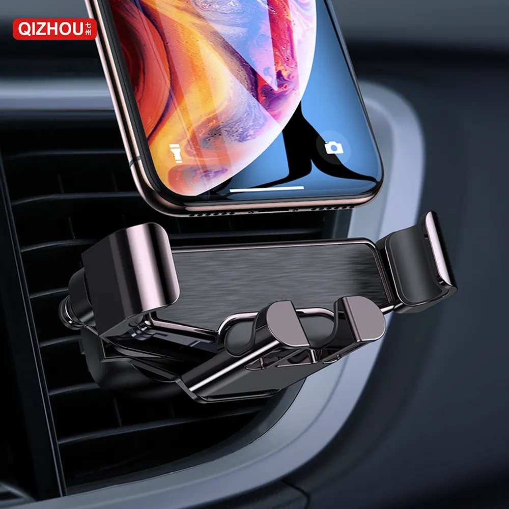Universal Auto Cellphone Accessories Gravity Air Vent Clip Dashboard Mobile Mount Stand Smart Phone Car Holder