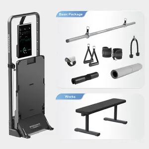 Speediance I 지능형 피트니스 파워 스테이션 올인원 체육관 장비 스마트 트레이너 저항 강도 거울 스마트 홈 체육관