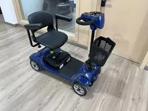 KRYL-Scooter électrique portable pour mobilité réduite, 250W, 4 roues, batterie plomb-acide, pour la mobilité