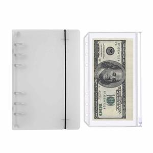 12 Cái Nhựa Rõ Ràng Binder Phong Bì <span class=keywords><strong>4</strong></span> 1/5X6 3/<span class=keywords><strong>4</strong></span> Túi Lá Lỏng Lẻo Hệ Thống Phong Bì Ngân Sách, Có Bìa Binder - Product Image 1
