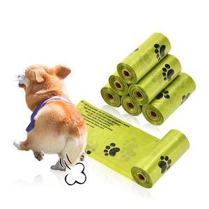 Customized <b>Size</b> Color Eco-Friendly Plastic Strong Odor Control Pet Dog Poop Waste Pouch Bag - Product Image 1
