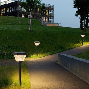 Laihong Chất lượng cao LED vườn ánh sáng cảnh quan LED năng lượng mặt trời ánh sáng với cảm biến chuyển động 5W-50W không thấm nước IP65 ABS + PC đèn cơ thể - Product Image 2