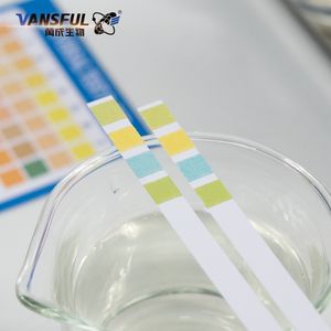 Papel Indicador de pH Universal Aprovado pela CE, 100 Contagens, 4 Cores, 0-14 - Product Image 6