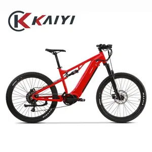 KAIYI caccia bicicletta elettrica 500w 1000w Mid Drive Ebike in lega di alluminio al litio Display LCD 48V bici elettrica Company