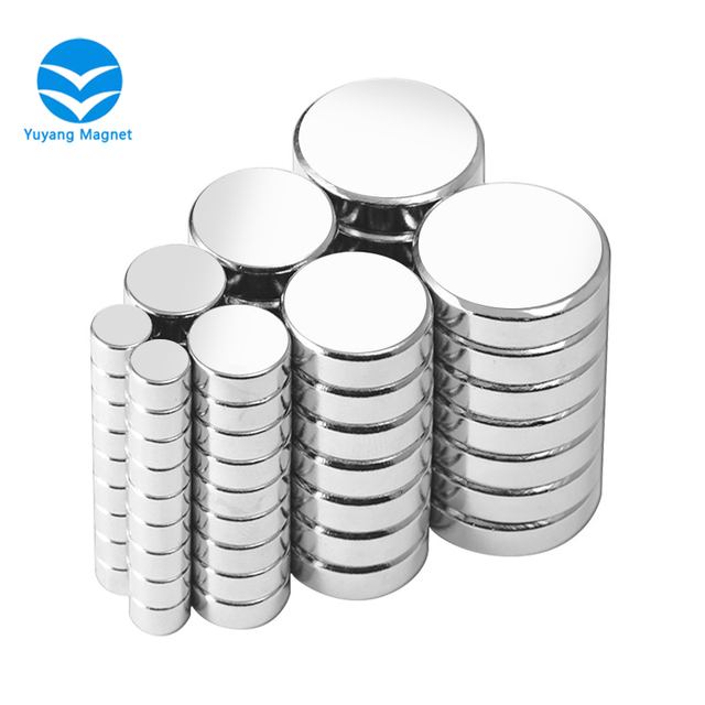Yuyang Factory Round Magnet Circular Disc Neodymium Magnet Small Speaker Magnet Non-magnetizing
