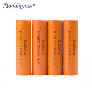 เซลล์แบตเตอรี่ลิเธียมไอออนเกรด18650 2000มิลลิแอมป์10C 20A ปล่อยแบตเตอรี่18650สำหรับการใช้งานพลังงานแสงอาทิตย์และรถกอล์ฟ - Product Image 5