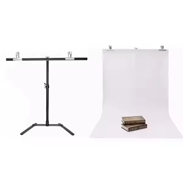 E-reise 120*200CM Anti-Wrinkle PVC White Customizable High Quality Multi-Purpose Video Event Backdrop Photography Improved
