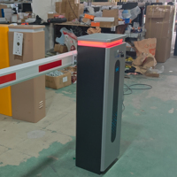 Porte automatique de barrière de boom du trafic de lot de voiture de CBG Dc pour l'entrée de péage