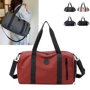 حقيبة رياضية متعددة الوظائف خفيفة الوزن ومتينة من أكسفورد لعام 2026، حقيبة يوغا محمولة بسحاب، حقيبة سفر لعطلة نهاية الأسبوع مع جيب أحذية قابل للفصل - Product Image 1