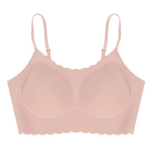 Nouveau style, haut de sport sans bretelles, tube top, haut de yoga, soutien-gorge de sport, maille respirante, sans couture, confortable pour femmes - Product Image 5