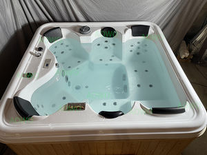 6 personnes Balboa américain acrylique Hot Tube extérieur Jacuzzier Villa fête baignoire Massage debout sol sexxy hot tube <span class=keywords><strong>spa</strong></span> - Product Image 2