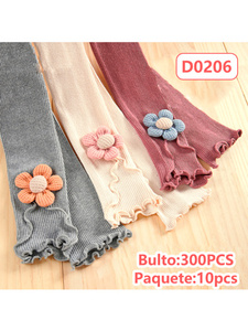 Calentadores de piernas Lilolce para mujer, tejidos florales, de grosor medio, para uso diario D0206 - Product Image 4