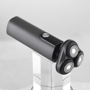 OEM/ODM new model professional Rechargeable Electric rotary Shaver machine digital display razor face <strong>Body</strong> Beard <strong>Trimmer</strong> for <strong>men</strong> - Product Image 1