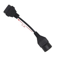 Câble de lecture de codes OBD1 vers OBD2 mâle-femelle 16 broches pour voitures Mazda anciennes 12-24V, garantie 1 an, vente en gros