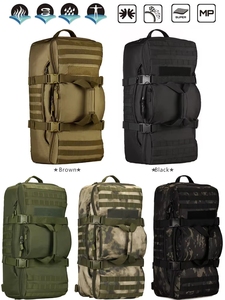 <span class=keywords><strong>Mochila</strong></span> Táctica Impermeable <span class=keywords><strong>de</strong></span> Gran Capacidad, <span class=keywords><strong>60</strong></span> <span class=keywords><strong>Litros</strong></span>, con Cierre <span class=keywords><strong>de</strong></span> Cremallera, Multiusos, para Caza, Montañismo y Viajes - Product Image 6