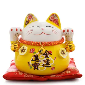 China Style Japanese Coffee Shop Ceramic Wholesale Lucky Cat Fortunate Cat