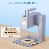 Mini grabador láser portátil, máquina de grabado láser acrílico para joyería de mano de Metal, máquina láser de grabado de madera portátil