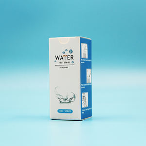 염소 물 테스트 스트립 소독제 표백제 물 염소 테스트 키트 가정용 - Product Image 1