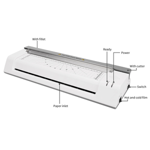Tài liệu nhỏ cán 330 mét Pouch Văn Phòng TrườNg A3 A4 lạnh & Hot Pouch máy ép máy tính để bàn ảnh Laminator A4 máy - Product Image 6