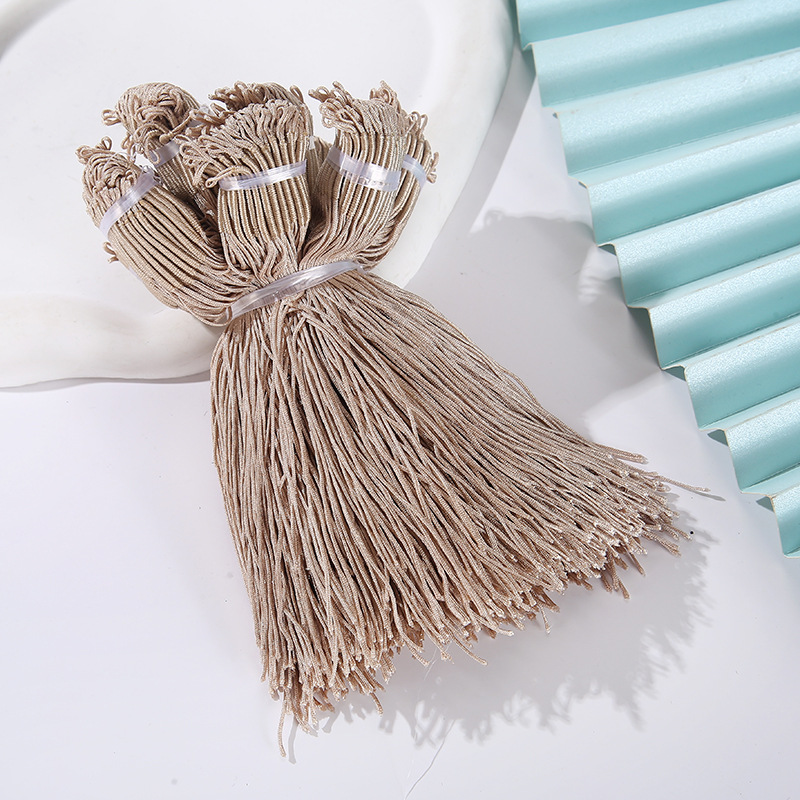 1. Light brown rope fake pull ring