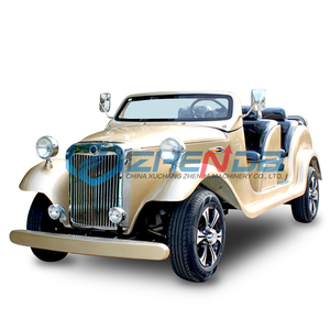 Venta Especial: Auto Eléctrico Vintage, Auto Clásico a Batería, Estilo Retro, para Recorridos en Pequeños Resorts - Product Image 3