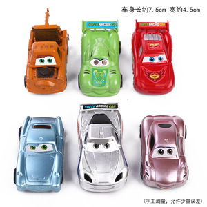 ของตกแต่งเค้กวัน<span class=keywords><strong>เกิด</strong></span>เด็ก ลายการ์ตูนรถยนต์ สำหรับตกแต่งโต๊ะขนมหวาน ท็อปเปอร์เค้กรูปรถยนต์ - Product Image 3