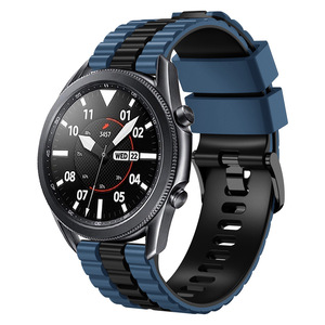Bracelet de montre intelligent de remplacement neutre bicolore pour Samsung pour Huawei <span class=keywords><strong>GT3</strong></span>/Watch3 Honor pour <span class=keywords><strong>Xiaomi</strong></span> Garmin pour Samsung Watch - Product Image 1